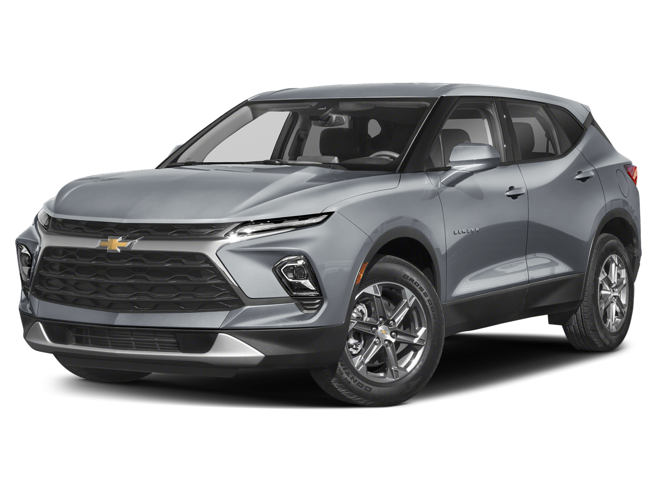 2024 Chevrolet Blazer 2LT in Sterling Gray Metallic — front three-quarter view