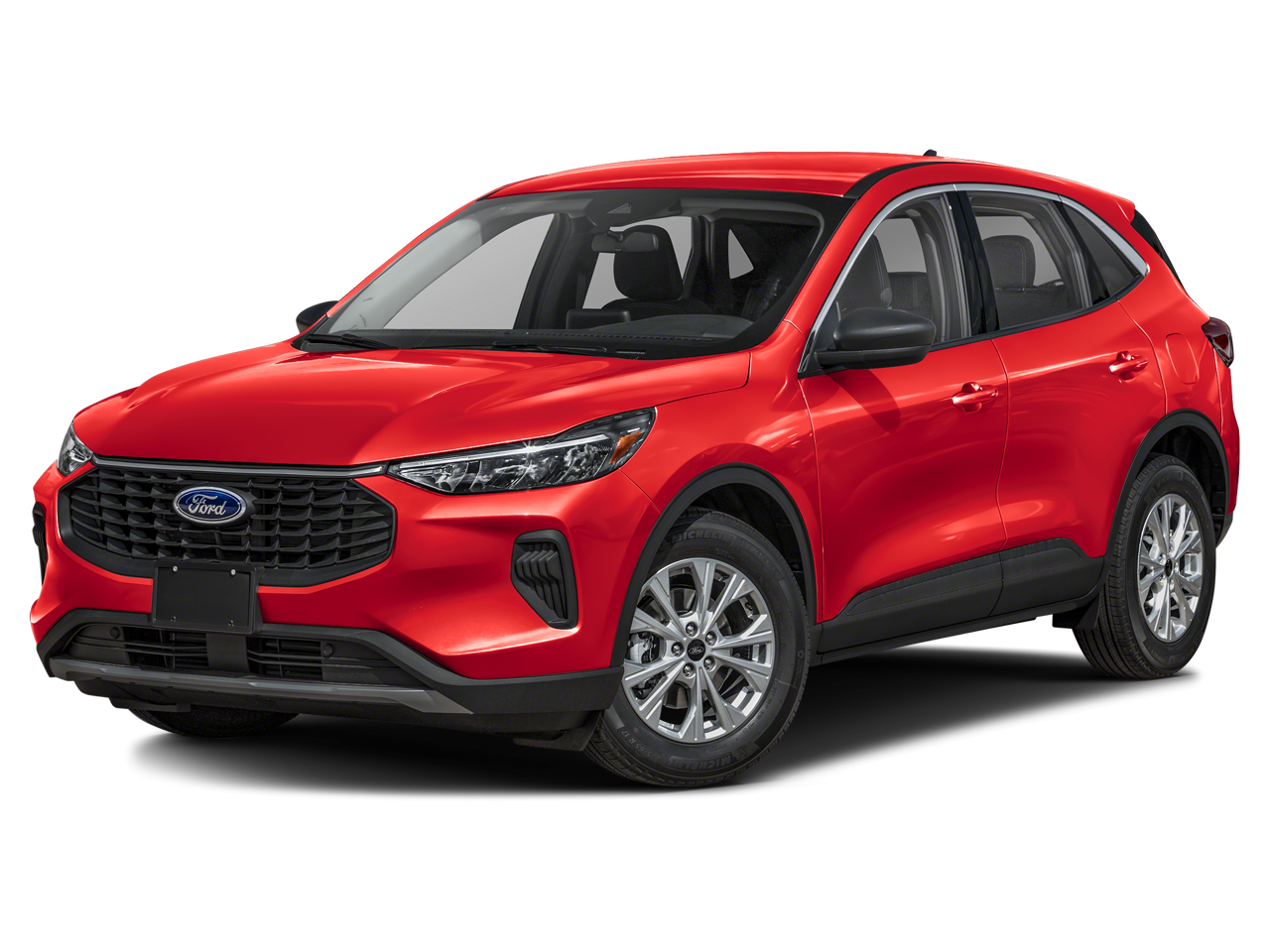 2024 Ford Escape Active in Vapor Blue — front three-quarter view