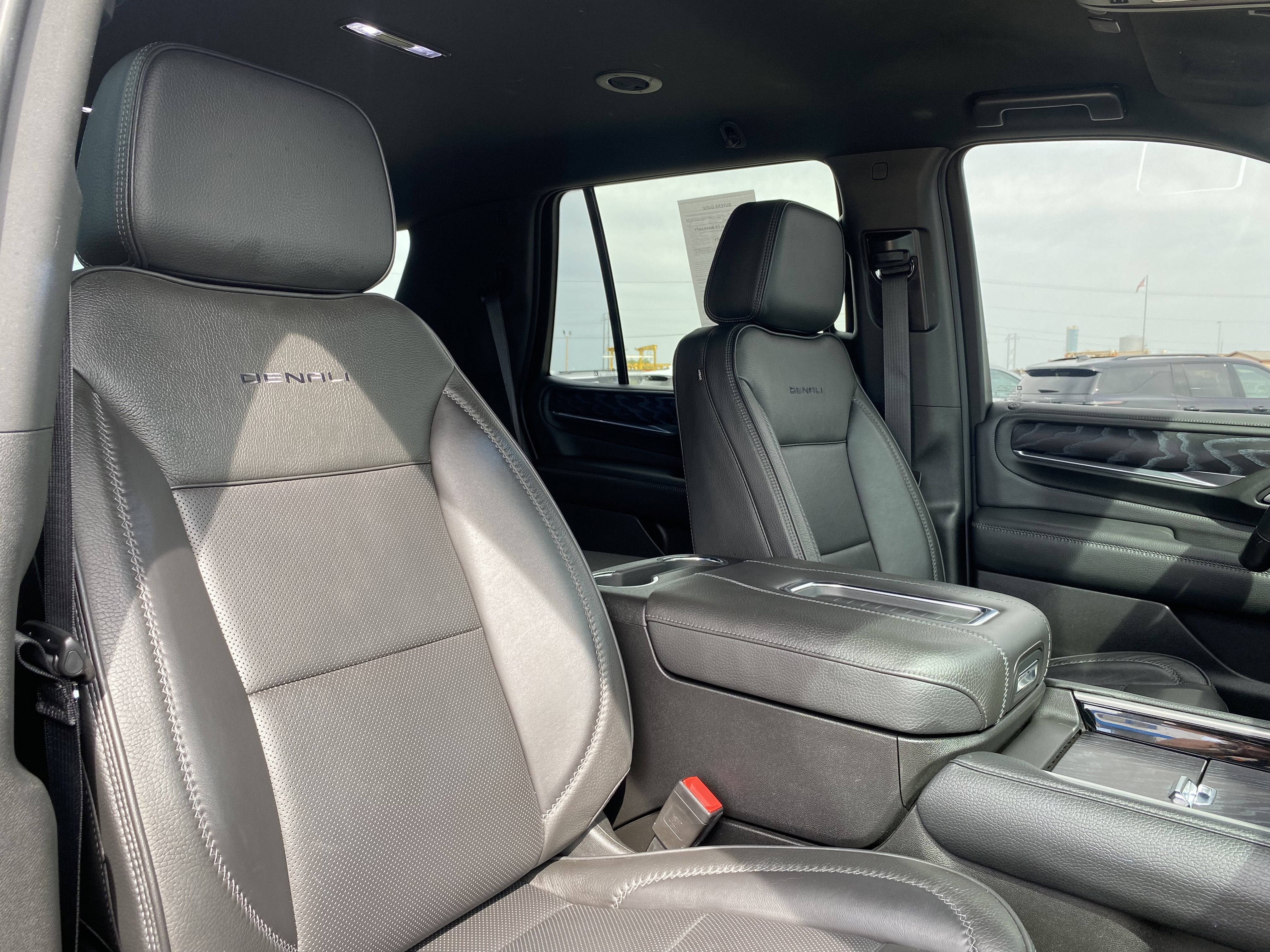 2022 GMC Yukon — interior view