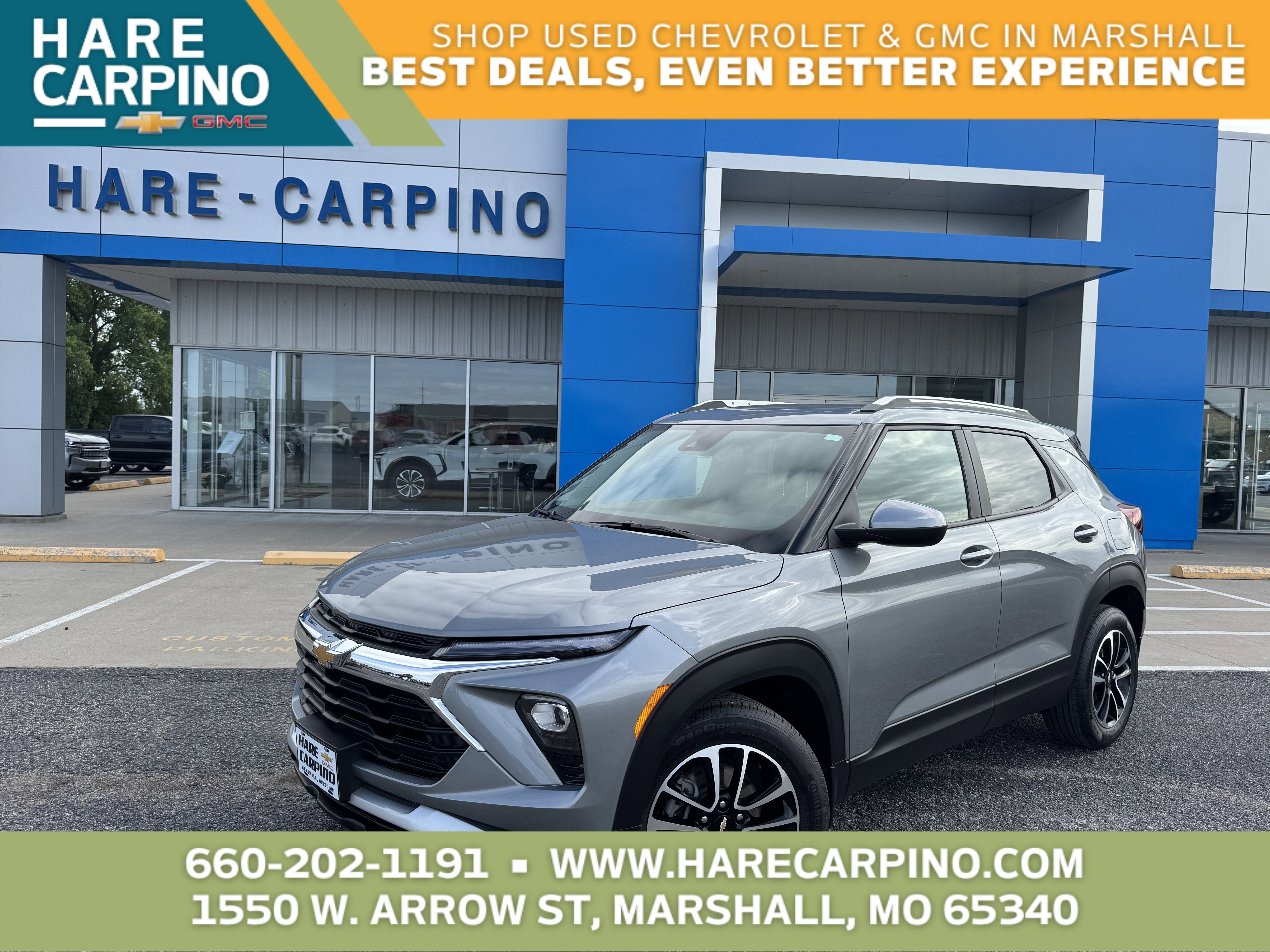 2025 Chevrolet Trailblazer LT in Sterling Gray Metallic — front three-quarter view